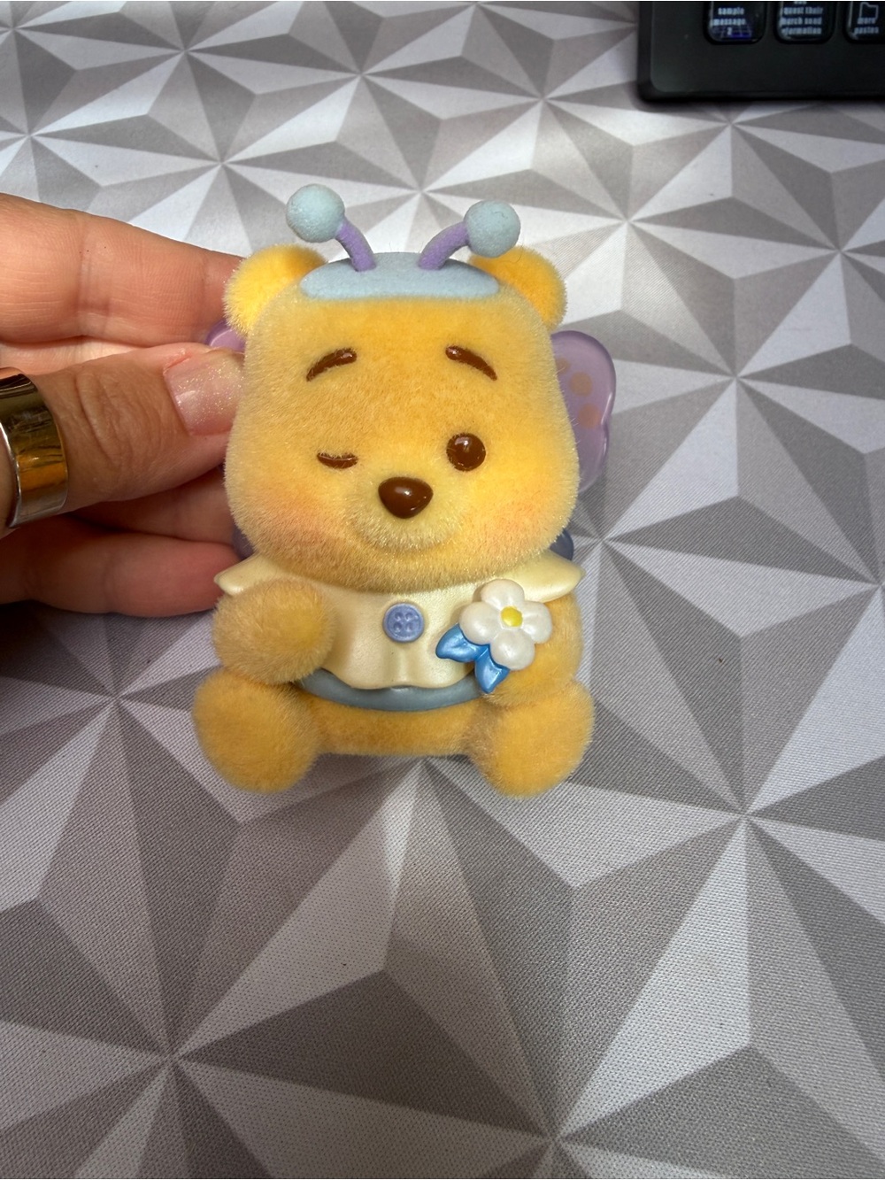Winnie the Pooh Bee Figurine - Yellow
